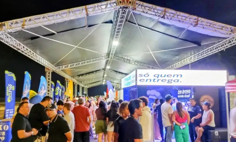 Festival Ventos & Mar · Praia de Upanema · music + kite + Kitefest BR